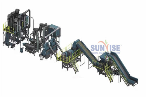 Automatic tire recycling production line - Henan SUNRISE Co., LTD.