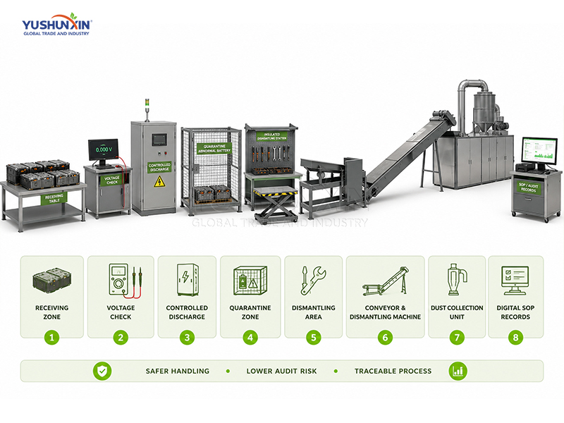 Power Battery Recycling Compliance for Authorized Recovery Centers