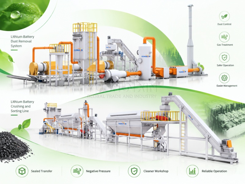ESS Battery Recycling Line