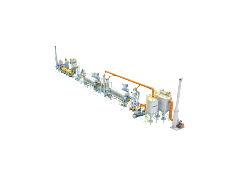 Lithium Battery Recycling Machine for Black Mass Recovery