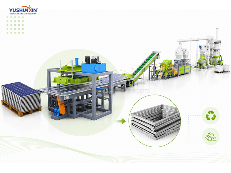 Separate Aluminum Frames As An Independent Metal Stream
