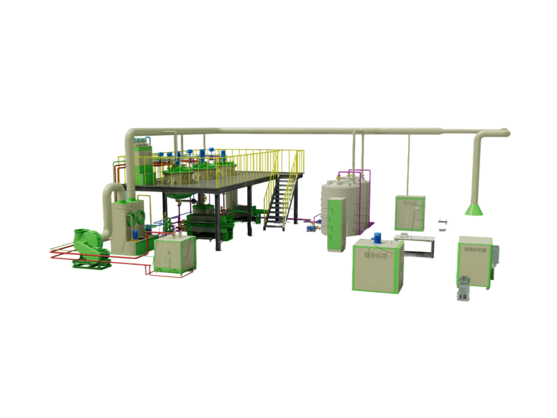 Utility-scale PV Decommissioning Waste Recycling for Industrial Solar Assets